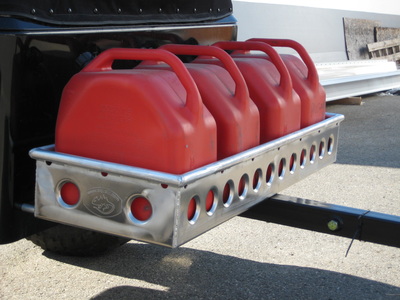 Custom Aluminum Fuel Tank Carrier