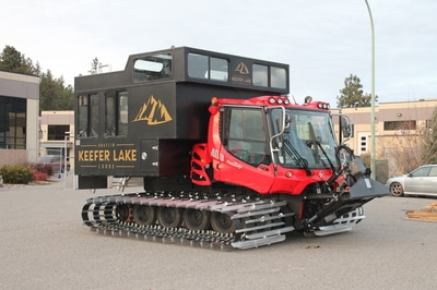 Custom Snow Cat Cab for Keefer Lake
